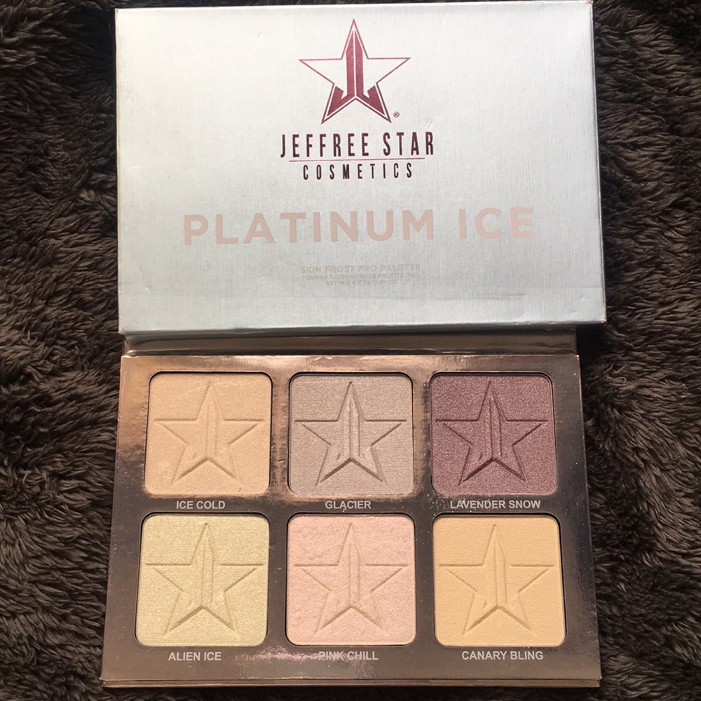 Jeffree star ⭐️ Ice pro platinum highlighter NWT